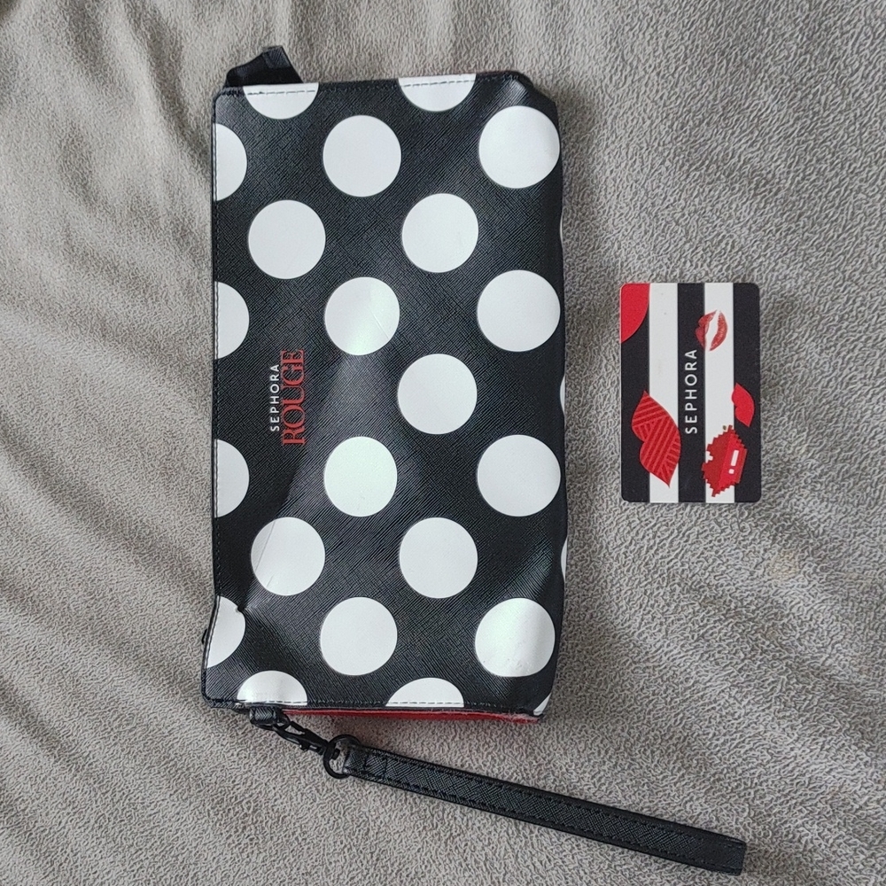 Sephora Rouge 2018 Collection Bag w/ 40$ unused sephora GIFT CARD!